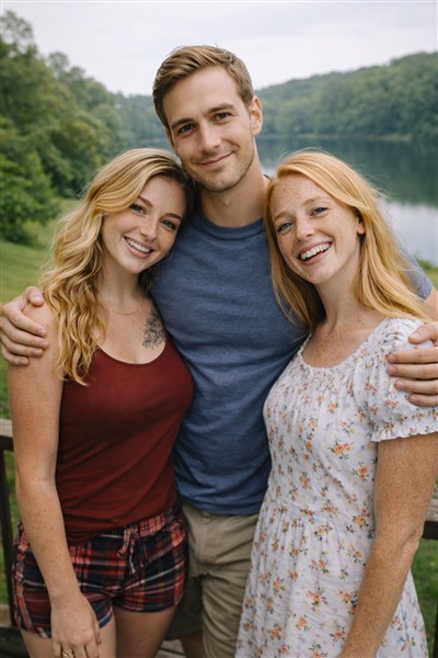 Lisa, Noah and Lennie